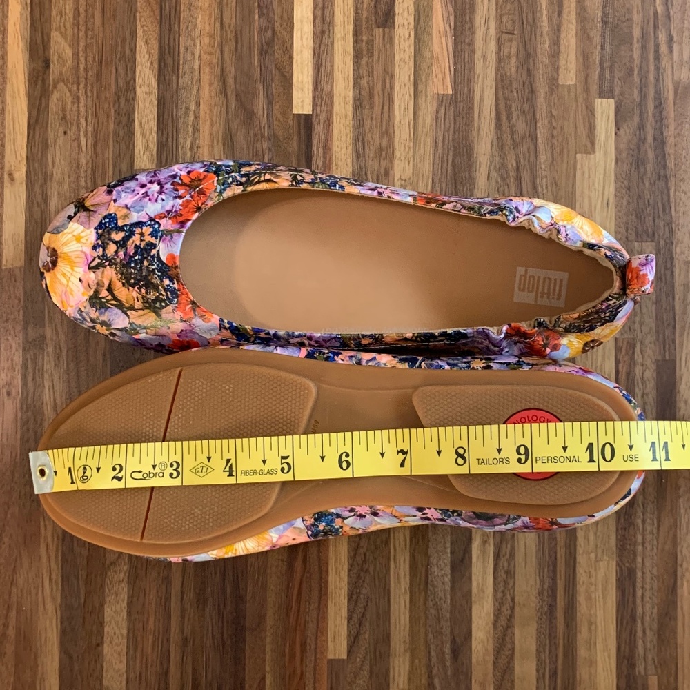 Fitflop Allegro Flowercrush Ballet Flats - Picture 9 of 11
